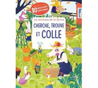 Les animaux de la ferme cherche, trouve et colle