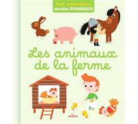 Les animaux de la ferme - Julie Mercier - Milan Eds - cartonné - Document jeunesse