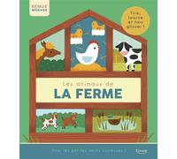 Les animaux de la ferme - Tire, tourne et fais glisser ! - Andy Passchier - Kimane - cartonné - Document jeunesse
