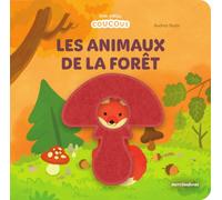 Les animaux de la forêt - Mes petits coucous: Livre à flaps en feutrine - dès 10 mois