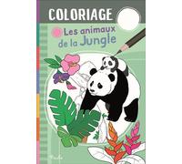 Les animaux de la jungle - Coloriage - Elodie Berthon - Piccolia - broché - Document jeunesse