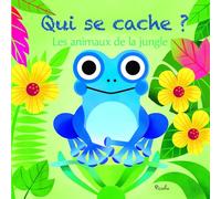 Marcella Grassi – Les animaux de la jungle : Qui se cache ? – Album éveil – Cartonné