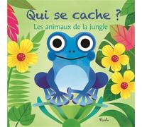 Les animaux de la jungle - Qui se cache ? - Marcella Grassi - Piccolia - cartonné - Album éveil dès la naissance