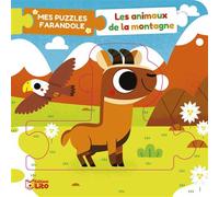 Les animaux de la montagne - Élisa Van Spronsen - Lito - cartonné - Album jeunesse