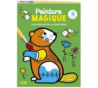 Les animaux de la montagne: Peinture magique à l'eau, avec 1 pinceau