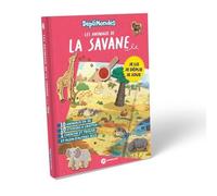 Les animaux de la savane - DépliMondes 4 ans +