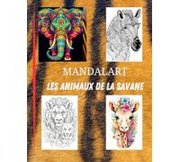Les animaux de la savane: Mandalart Afrique