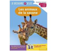 Les Animaux De La Savane - Premières Lectures, Fin De Cp Et Ce1