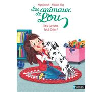 Mymi Doinet – Les animaux de Lou : D'où tu viens, petit chien ? – Lune bleue – Nathan