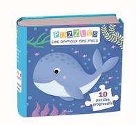 Les animaux des mers puzzles - Simona Beretta - Piccolia - Jeux livres objets