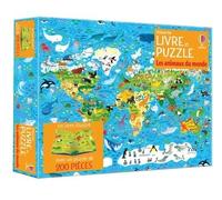 Les animaux du monde - Coffret livre et puzzle - Dès 7 ans - Gareth Lucas - Usborne - Coffret - Jeux livres objets