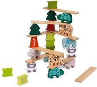 Les Animaux Equilibristes-Jeu D'Equilibre-Jouet Educatif Et D'Eveil-Apprentissage Motricité Fine-Partenariat Wwfcertifié Fsc-Dès 2 Ans,J08613
