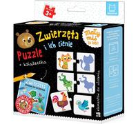Les animaux et leurs ombres Puzzle + Livre Anna Podgórska (Buch auf Polnisch)