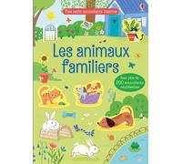 Les animaux familiers - Mes petits autocollants Usborne - Hannah Watson - Usborne - broché - Document jeunesse dès 3 ans