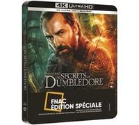 Les Animaux Fantastiques 3 : Les Secrets de Dumbledore Édition Collector Spéciale Fnac Steelbook Blu-ray 4K Ultra HD G