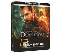 Les Animaux Fantastiques 3 : Les Secrets de Dumbledore Édition Collector Spéciale Fnac Steelbook Blu-ray 4K Ultra HD