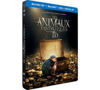 Les Animaux Fantastiques - Combo Blu-Ray 3d + Blu-Ray + Dvd - Édition Boîtier Steelbook