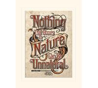 Les Animaux Fantastiques Image + Passe-Partout 30 x 40cm - Nature