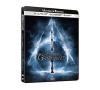 Les Animaux fantastiques : Les Crimes de Grindelwald [U fltimate Edition-4K Ultra HD 3D Blu-Ray Version Longue-Boîtier SteelBook Limité]