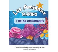 Les animaux marins : + de 60 coloriages rigolos