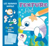 Sandrine Lamour – Les animaux marins – Texture art – Colorie avec 8 textures – Piccolia
