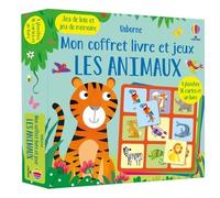 Les animaux - Mon coffret livre et jeux - Kate Nolan - Usborne - Boîte ou accessoire - Jeux livres objets