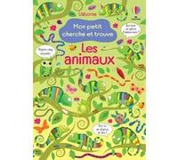 Les animaux - Mon petit cherche et trouve Kirsteen Robson (Auteur), Gareth Lucas (Illustration), Krysia Ellis (Conception couverture ou illustration), Nathalie Chaput (Traduction)