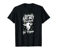 Les Animaux ne sont Pas des Produits Go Vegan T-Shirt