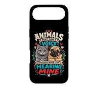 Les Animaux n'ont Pas de Voix : défense des Chiens et des Chats Coque pour iPhone Air
