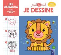 Les animaux - Pas à pas je dessine - Collectif - Yoyo Books - cartonné - Livre-jeu