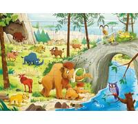 Les animaux préhistoriques - Puzzle