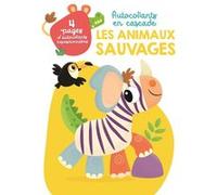 Les animaux sauvages Autocollants Collectif (Auteur)