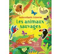Les animaux sauvages - Autocollants Usborne