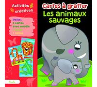 Les animaux sauvages: Cartes à gratter