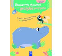 Les animaux sauvages - Découvertes chouettes avec de grandes gommettes 5+: De nouveaux mots, des faits insolites et 55 grands autocollants !