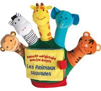 Les Animaux sauvages - Livre Gant - Francesca Ferri - Quatre Fleuves Eds - broché - Album éveil dès la naissance