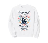 Les Animaux Sauves sont Mes Preferes Amoureux Chiens Sweatshirt