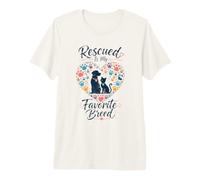 Les Animaux Sauves sont Mes Preferes Amoureux Chiens T-Shirt Haut de Gamme