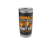 Les animaux sont mes amis Adoption Parent adoptif Protection des animaux Gobelet isotherme en acier inoxydable double paroi