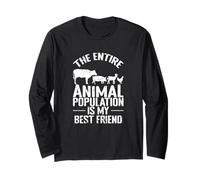 Les Animaux sont Mes Meilleurs Amis Manche Longue