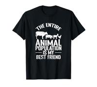 Les Animaux sont Mes Meilleurs Amis T-Shirt