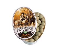 LES ANIS DE FLAVIGNY-Anis de Flavigny bio à la réglisse en boite ovale 50 g