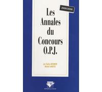 Les Annales Du Concours Opj - Edition 2005-2006