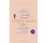 les années 1920. 100 pages