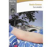 Annie Ernaux – Les années – Prix Nobel de littérature 2022 – Texte lu – CD – Gallimard