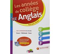 LES ANNEES DE COLLEGE ANGLAIS - TOUT POUR REUSSIR