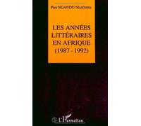 Les années littéraires en Afrique, 1987-1992