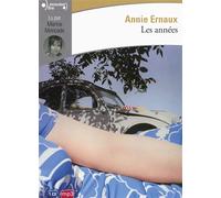 Les années Prix Nobel de littérature 2022 - Annie Ernaux - Gallimard - Texte lu (CD) - Textes lus CD