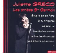 LES ANNÉES SAINT GERMAIN - Juliette Gréco - CD Album