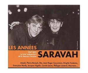 Les Années Saravah 1967-2002 - Anthologie Du Label Avec Ses Plus Grands Artistes - Jacques Higelin; Françoise Hardy; Brigitte Fontaine; Maurane,